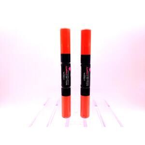 LOT OF 2 LOREAL INFALLIBLE PAINTS Eyeshadow 314 SUNSET FIRE